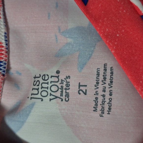 Carter's Red Strawberry Rashguard Set - Picture 2 of 7